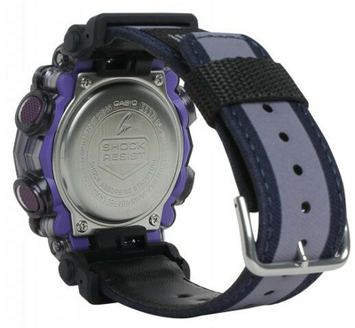 Orë sportive për meshkuj Casio, e zezë