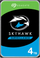 Disk i serverit Seagate Skyhawk, CMR, 4 TB, 3.5 ", SATA III (6 Gb / s) (ST4000VX007)