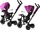 Tricikël për fëmijë Tiny Bike SP0650, 3 në 1, me tendë