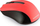 Maus Modecom WM9, wireless, USB, i zi dhe i kuq