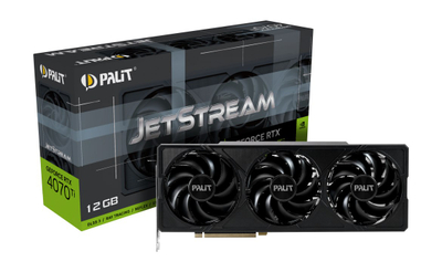 Kartë grafike PALiT NVIDIA GeForce RTX 4070 Ti, 12 GB GDDR6X