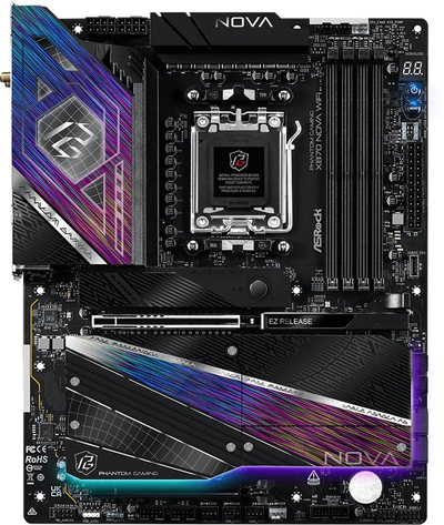 Pllakë amë ASRock X870 NOVA WIFI, socket AM5, ATX, e zezë