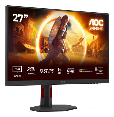 Monitor gaming AOC Q27G4ZR, 27", Quad HD, IPS, i zi