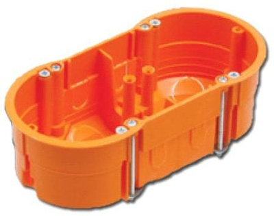Kuti elektrike dyshe Pawbol PK 60, për gipskarton, plastike, portokalli