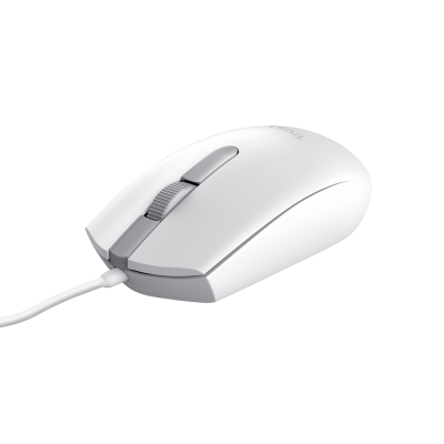 Maus Trust TM-101W, 1200 DPI, i bardhë