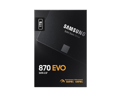 Samsung 870 EVO MZ-77E1T0BW - SSD - 1 TB - SATA 6Gb/s