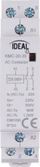Kontaktor modular Ideal KMC-20-20, 20A, 230V AC, i bardhë