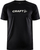 Bluzë sportive Craft Core Unify Logo Tee, poliestër, e zezë
