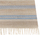 Tapet korridori TALPUR Jute Runner, 80 x 300 cm, bezhë dhe blu e çelët