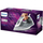 Hekur me avull Philips, pllakë qeramike, funksion Calc Clean, blu