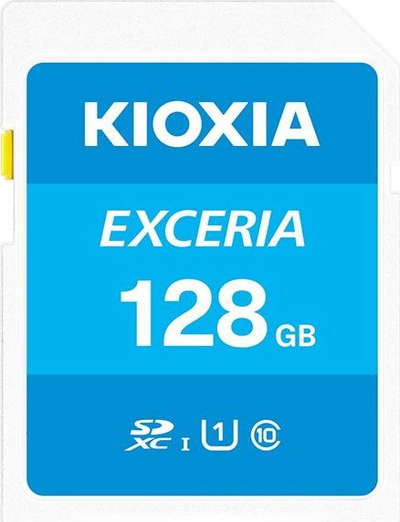 Kartë SDXC Kioxia Exceria (LNEX1L128GG4), 128GB, Class 10