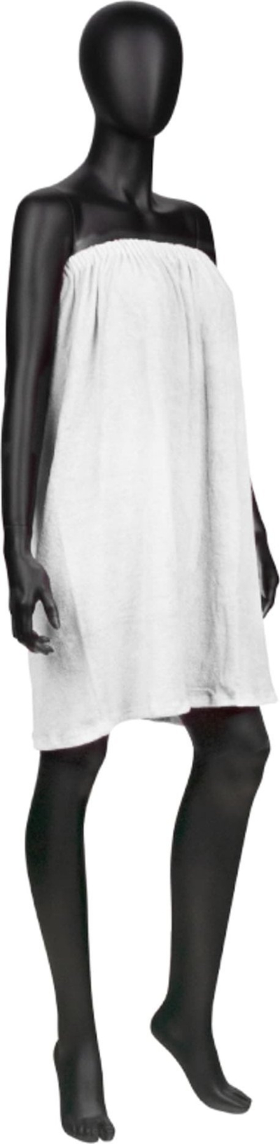 Mantil parukerie Activeshop White Sponge Cape No. 1, i bardhë