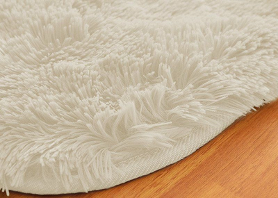Tapet Strado Shaggy për dhomë ndenjie, 200x250 cm, Cream Beige, bezhë