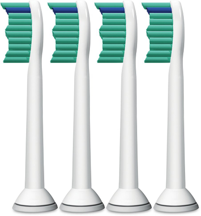 Kokë rezervë për furçë dhëmbësh Philips Sonicare ProResults HX6014/87, set me 4 copa, e bardhë