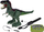 Dino Rex lodër me pult, me tym e drita, jeshil