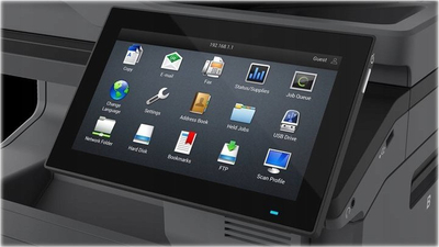Printer multifunksional Lexmark XC4342, laser ngjyrë A4, 40 fpm, Wi-Fi, gri