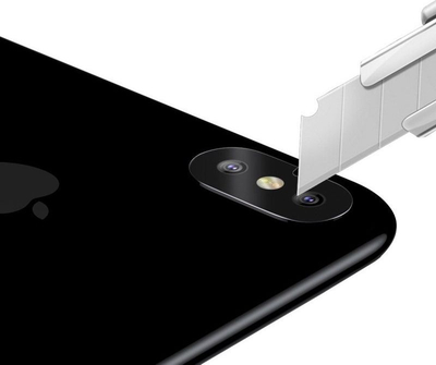 Xham mbrojtës për kamerë Wozinsky për Apple iPhone X, xham i fortë 9H, transparent