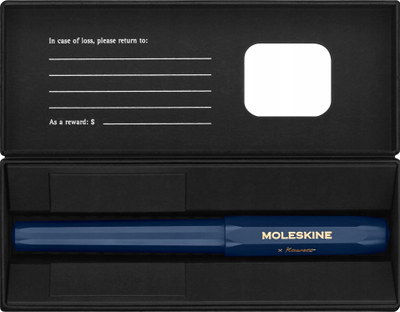 Stilolaps roller Moleskine Kaweco x Moleskine, majë 0.7mm, trup ABS, blu