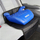 Заштитна навлака за седиште SPARCO Child Seat Protective Mat Big, материјал оксфорд, компатибилна ISOFIX, црна