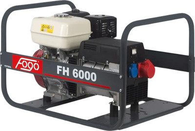 Gjenerator portativ Fogo FH 6000 R, 4.4kW, 400V, gri