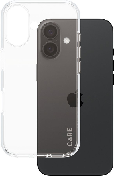 Futrollë PanzerGlass CARE Urban Combat për iPhone 16, transparente