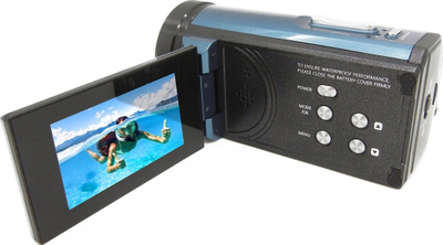 Kamerë uji Easypix Aquapix WDV5630, 4K, ekran 3", blu gri