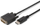 Kabllo Digitus DisplayPort - DVI-D (AK-340301-030-S), 3m, e zezë