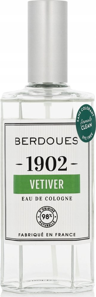 Ujë kolonjë Berdoues 1902 Vetiver, uniseks, 125 ml