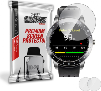 Xham mbrojtës GrizzGlass Hybrid Glass për Asus VivoWatch 5 LTE, 2 copë në paketë, i tejdukshëm