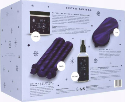 Set relaksues HiSkin Good Night, mist fytyre dhe trupi 100ml, qiri prej dylli soje 100ml, shumëngjyrësh