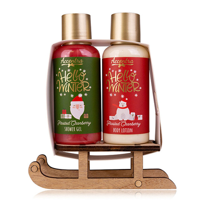 Set për femra Accentra Hello Winter, xhel dushi 100 ml + losion për trup 100 ml