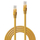 Kabllo rrjeti Lindy Patch Cable Cat6, U/UTP, 1m, e verdhë