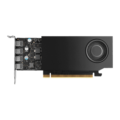 Kartë grafike PNY NVIDIA RTX A400, 4GB GDDR6, 64 bit, e zezë