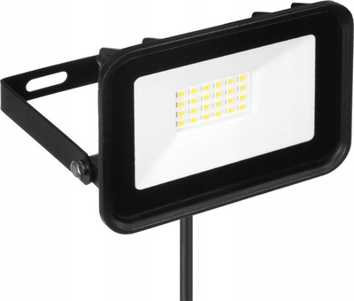 Reflektor LED Solis 30W, 2400lm, dritë neutrale, i zi