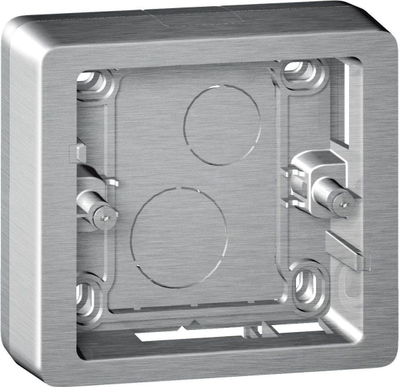 Kuti sipërfaqësore Legrand Celiane, 1 vend, 27/40mm, titanium