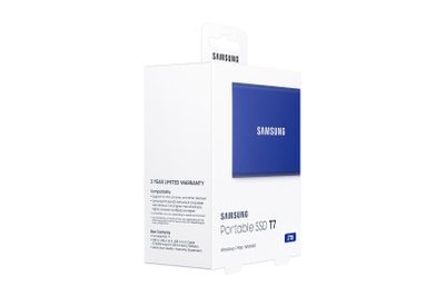 SSD i jashtëm Samsung T7, 2TB, USB 3.2, blu