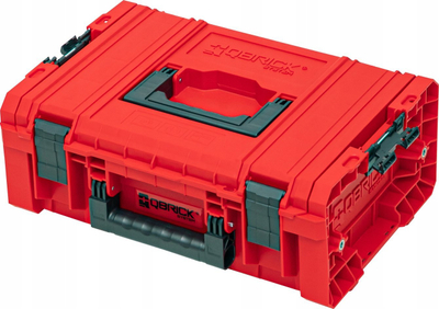 Kuti veglash Qbrick System PRO Technician Case 2.0, modulare, e papërshkueshme nga uji, e kuqe