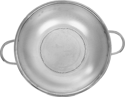 Kullesë kuzhine çelik inox, me doreza, ngjyrë argjendtë
