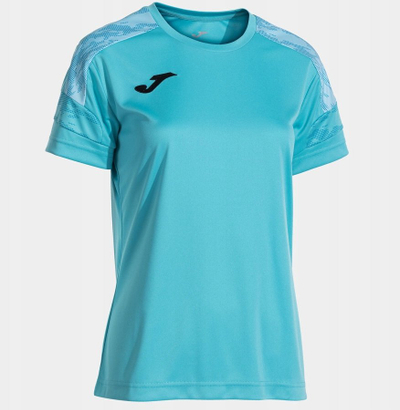 Bluzë sportive Joma Championship VIII Women, poliester, M, ngjyrë turkeze fluor
