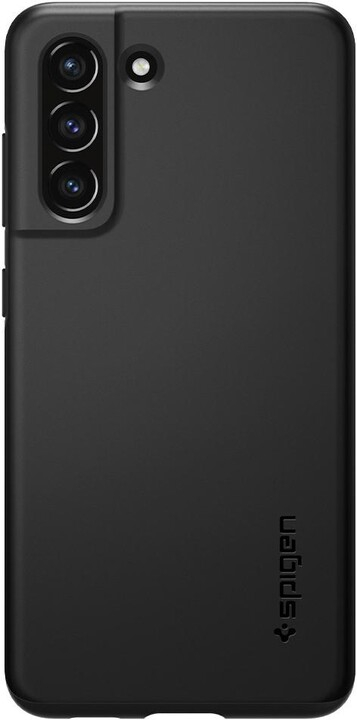 Mbrojtëse Spigen Thin Fit për Samsung Galaxy S21 FE 5G, e zezë