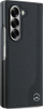 Mbulesë telefoni Mercedes MEHMZFD623RBGVK për Samsung Galaxy Z Fold6, imitim lëkure, M, e zezë
