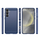 Kapak telefoni Silicone Carbon për Samsung Galaxy S25 Plus, për mbrojtje, blu