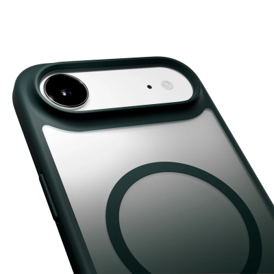 Kapak telefoni Puro Protective Case për iPhone 17 Pro, TPU, transparent, ngjyrë turkeze