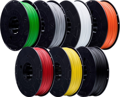 Filament 3D Print-me Try Different PLA Colors, 1.75mm, set me 7 copë, shumëngjyrësh