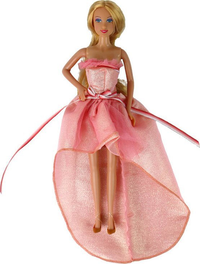 Set kukull Defa Lucy Fashion Girl, 30 cm, me aksesorë dhe fustane, rozë