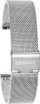 Byzylyk për smartwatch Giewont GW330, rrjetë metalike 20 mm, argjendtë