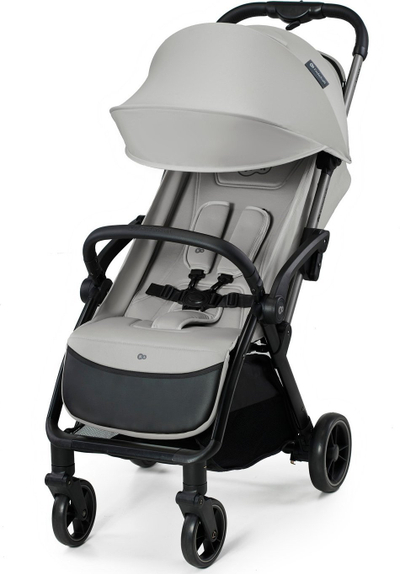Karrocë e lehtë Kinderkraft APINO, deri 22kg, palosje automatike, gri taupe