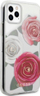 Kapak telefoni Guess Flower Desire, për iPhone 11 Pro, TPU, transparent rozë e bardhë