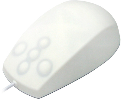 Maus Active Key AK-PMT2, оптички 800 DPI, USB Type-A, бел