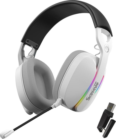 Kufje gaming Marvo Scorpion HG9086W, tri-mode Bluetooth 2.4GHz edhe me kabllo, me drita RGB